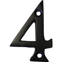 Rch Hardware No-Br235-50 Brass Number, 2 Inch, Oil Bronzed Black