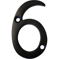 Rch Hardware No-Br235-50 Brass Number, 2 Inch, Oil Bronzed Black