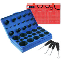 Zdbb 826 Pcs Universal Rubber O Ring Assortment Kit In Inch Standard Sae O-Rings And Metric Oring Set For Automotive Plumbing Faucet Repair, Air Or Gas Connections,Resist Oil And Heat