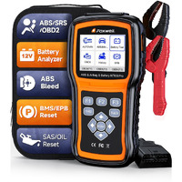 Upgraded Nt630 Plus, Foxwell Nt630 Pro 2-In-1 Abs Srs Obd2 Scanner & Battery Tester, Car Scan Tool With 12V Battery Load Analyzer, 100-1100Cca, Abs Bleed, Bms/Oil/Sas/Epb Reset, Live Data, Active Test