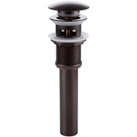 Kes Bathroom Faucet Vessel Vanity Sink Pop Up Drain Stopper With Overflow Oil Rubbed Bronze, All Metal Rustproof Brass And 304 Stainless Steel, S2008A-Orb