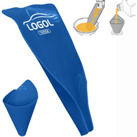 Flexible Funnel Reusable General Oil Change Draining Tool. For Oil Draining And Spill-Free Oil Filling.Flex Funnel Can Be Molded Into Different Shape