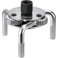 Workpro Universal Adjustable Oil Filter Wrench From 3"" To 5.5"", Heavy Duty Oil Filter Removal Tool With 3 Jaws For Cars, Trucks, Tractor