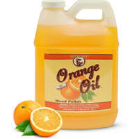 Howard Orange Oil 64 Ounce Half Gallon, Clean Kitchen Cabinets, Best Furniture Polish, Orange Wood Cleaner