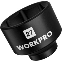 Workpro 27Mm Oil Filter Socket Wrench, Oil Filter Removal Tool, Oil Filter Change Set, Ideal For Some Mercedes, Volkswagen, Hyundai, Kia, Minis, And Smart Car
