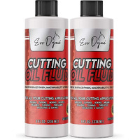 2-Pack Evo Dyne Cutting Oil Fluid (8Oz), Made In Usa - Multipurpose - Cutting Oil For Drilling, Tapping, Milling - Machine Cutting Fluid | Safe On Metal & Glass