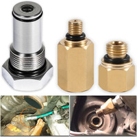 Bonbo 6.0 High Pressure Oil Pump Ipr Valve Air Test Fitting Tool & Oil Rail Adapters Leak Test Kit, Fits For Ford 6.0L Powerstroke Diesel Engine (3 Pack)