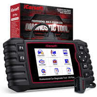 Icarsoft Cr Plus Obd2 Scanner Diagnostic Tool, Code Reader For Abs Transmission Engine Airbag System. Car Scan Tool With Evap And O2 Sensor Test,On-Board,Freeze Frame,Oil Reset-2025-Free Update
