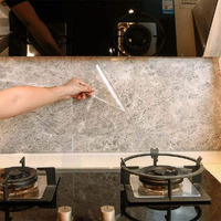 Cosnight Kitchen Backsplash Wall Protector Clear Kitchen Oil Proof Contact Paper Self-Adhesive Film Removable Paper For Cabinets And Cupboards 15.7In  393.7In
