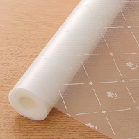 Innolites Shelf Liner For Kitchen Cabinets Non-Adhesive Drawer & Cabinet Liner Washable Oil-Proof Easy To Cut For Cupboard Shelves Storage Dresse Desks (17.7 X 78.7 Inch)
