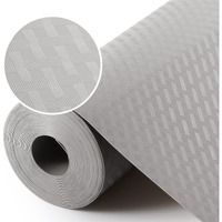 Light Gray Shelf Liners For Kitchen Cabinets Refrigerator Liners Waterproof & Oil-Proof Kitchen Cupboard Liner Drawer Mats Eva Material Non Adhesive Fridge Liner For Shelves 23.6 X 393.7 Inches