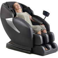 Massage Chair, 14 Massage Points Full Body Massage Chair, Zero Gravity Extra Large Shiatsu Recliner W/Lumbar & Calf Heating, 20 Auto Modes, Air Compression, Bluetooth Speaker, Touch Screen Controller