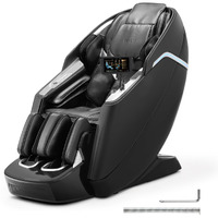 Vevor 4D+3D Full Body Massage Chair - Sl Track, Ai Voice Control, Electric Extendable Footrest, Yoga Stretch, Tft Touchscreen, Home Relaxation
