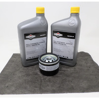 Briggs & Stratton 5W30 Synthetic Motor Oil Kit W/ 492932S Filter