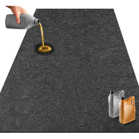 Tixanf Garage Floor Mats For Under Car,6.6X8.5 Ft Oil Spill Mat,Oil Absorbent Golf Cart Parking Mat,Protect Floors From Oil Drips, Spills, Stains And Splatters