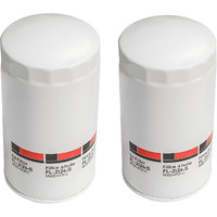 2Pcs Fl2124S Oil Filter Fits For 2011-2024 Ford F250 F350 F450 F550 F650 F750 6.7L Powerstroke Diesel Engine Replaces Fl2051S Bc3Z-6731-B Bc3Q-6714-Ca