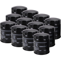 15208Aa21A Engine Oil Filter Compatible With 2011-2025 Subaru Outback Legacy Impreza Forester Xv Crosstrek Ascent Replace# 15208Aa160 15208Aa20A (12 Pack)