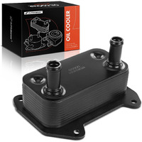 A-Premium Engine Oil Cooler Compatible With Sea-Doo Gti 130 2007-2015, Gti 150 2007, Gti 155 2008-2015, Gtx 155 2007-2015, Gtx 215 2007-2015, Gtx 260 2010-2015, Black, Replace# 420888852