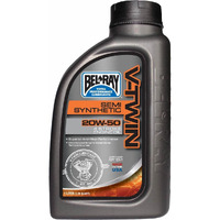 Bottle Engine Oil 1L Bel-Ray 4T V Twin V-Twin Semi-Synthetic 20W50