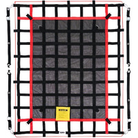 Orion Motor Tech Cargo Net For Pickup Truck Bed, 6'X4.8' Truck Bed Net For Suv Atv Oil Rig Cargo Rack, Heavy Duty Pickup Cargo Net Safety Mesh Net With S-Hook Straps Tie Down Strap Bungee Cord