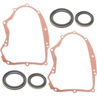 2 Set 594195 Crankcase Gasket & 795387 Oil Seal Compatible With B&S T-Oro Engines 40H777, 40G777, 74812, 74814, 13At61Rh048