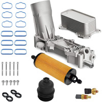 Ingkan 68310865Af Engine Oil Filter Housing Kit Fits For 11-16 Chrysler 200 300 Dodge Challenger Charger Durango Jeep Grand Cherokee Ram 1500 3.6L V6 Oe 68105583Ag 68105583Af 68105583Aa 68105583Ab