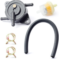 Mhrxusd Uc37181 Fuel Pump With Filter And Oil Hose Replacement For John Deere Lawn & Garden Tractors Models X350 X370 X380 X390 X570 Z445 Z465 Z530M Z530R, Parts Replace Uc16533 Miu12470