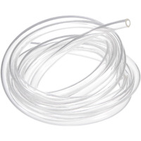 M Meterxity Tubing Carburetor Fuel Vent Line, 5Mm(0.2"") Id 8Mm(0.31"") Od 1.5M(5') Long Polyurethane Gas Oil Tube For Atv/Go Kart/Dirt Bike, Universal Petrol Pipe Replacement [Clear]