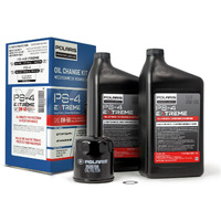 Polaris Oil Change Kit For Specific Ranger, Sportsman, Scrambler, Ace 500 Models With 4 Stroke Engine, Includes 2 Quarts Ps-4 Extreme 0W-50 Full Synthetic Oil, 1 Oil Filter, 1 Washer - 2890055