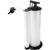 Dasbet 7L Fluid Extractor Manual Oil Changer Vacuum Hand Operated Engine Oil Change Fluid Extractor Hand Pump Tank Remover (7L)