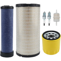 Rarayc 11013-7044 11013-7045 Air Filter Tune Up Kit 25 083 01-S For Kawasaki Fx730V Fx850V Fh810V Fx691V Fx801V Fh641V Fx1000V Fh680V 11013-7019 11013-7020 With 25 050 33-S 52 050 02-S Oil Filter