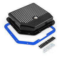 Speedmaster Pce221.1024 Gm Turbo Th350 Finned Black Extra Capacity Aluminum Transmission Oil Pan