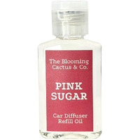 Car Air Freshener Refill Oil - Fragrance Oil Diffuser Refill - Car Diffuser Refill - Reed Diffuser Refill -The Blooming Cactus & Co. - (Pink Sugar)