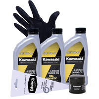 Edwards Oil Change Kit Fits 2005-2021 Kawasaki Brute Force 750 Atv (Full Synthetic)