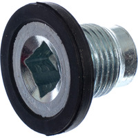 Apdty 101284 Replacement Engine Oil Pan Drain Plug W/Molded Gasket