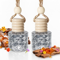 Veloz Hanging Car Air Freshener-Santal Voyage Scent Long Lasting Essential Oil Car Diffuser