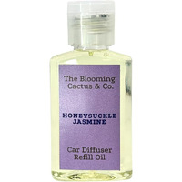 Car Air Freshener Refill Oil - Fragrance Oil Diffuser Refill - Car Diffuser Refill - Reed Diffuser Refill -The Blooming Cactus & Co. - (Honeysuckle Jasmine)