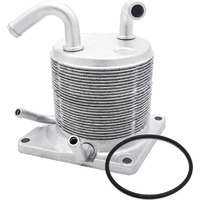 Upgraded Cvt Transmission Oil Cooler Compatible With Nissan 2007-2012 Sentra / 2011-2014 Juke / 2008-2018 Rogue / 2012-2018 Versa Sedan 21606-1Xf0A 4 Ports By 3Mirrors