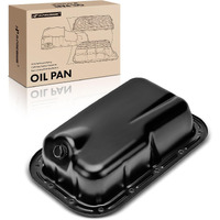 A-Premium Lower Engine Oil Pan Sump With Drain Plug Compatible With Dodge Charger 2011-2019, Challenger 2011-2020 & Jeep Wrangler 2012-2017, Wrangler Jk 2018 & Chrysler 300 2011-2020, 3.6L