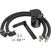 Oil Catch Can Kit Oil Separator Reservoir Tank With Sight Glass Compatible With Ford F150 5.0L/2.7Eb/3.5Eb 2011-2023,Raptor 3.5L Ecoboost 2017-2023, Expedition 3.5L Ecoboost 2018-2023