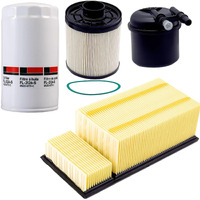 Fl2124S Oil Filter Fd4615 Fuel Filter Fa1902 Air Filter, Compatible With 2011-2016 Ford F250/F350/F450/F550 Super Duty V8 Diesel Engines,6.7L Engine Filter Kit, Replaces# Fl2051S