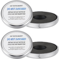 Saysurey 2 Pcs Oil Filter Magnets Protect Our Performance Engine Fit 2.6 Inches Suitable For Most Cars And Trucks