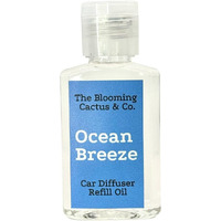 The Blooming Cactus & Co. - Car Diffuser Refill - Fragrance Oil Diffuser Refill - Reed Diffuser Refill 30 Gr (Ocean Breeze)