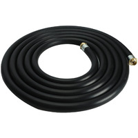 20 Feet (Joint Size 1Inch & 3/4Inch) Fuel Gas Transfer Pump Hose Oil Pump Tube Universal Black Application For Dispensing Diesel Fuel Gasoline Grease Kerosene