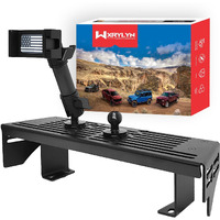 Wxrylyn 2024 2025 Tacoma Phone Mount For 2024 2025 Toyota Tacoma Metal Platform Phone Mount 2024 Tacoma Dash Cell Phone Holder (Only For 14Inch Screen/No Drill Installation)