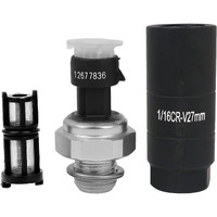 12573107 Oil Pressure Sensor With Socket For Chevy Silverado 1500 2500 3500 Tahoe Suburban Impala Avalanche Express Gmc Sierra Yukon Cadillac Escalade Cts 2003 2004 2005 2006 2007 2008 5.3L 6.0L 6.2L
