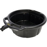Bestool Oil Drain Pan, 4 Gallon (16L) Capacity, Anti Splash Oil Change Pan For Cars And Motorcycle, Easy To Clean