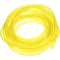 M Meterxity Tubing Carburetor Fuel Vent Line, 4Mm(0.16"") Id 6Mm(0.24"") Od 4M(13') Long Polyurethane Gas Oil Tube For Atv/Go Kart/Dirt Bike, Universal Petrol Pipe Replacement [Yellow]