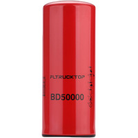 Fltrucktop Bd50000 High Efficiency Dual-Flow Oil/Lube Filter Spin-On Compatible With Cummins Isx Ism Qsx Qsm Qst X15 M11 Diesel Engines Replace Lf14000Nn