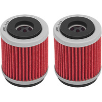 Ahl 2 Pack 143 Oil Filter Compatible With Yamaha Ttr125Le 124 2017 Ttr225 225 2000-2004 Ttr230 223 2005-2017 2020 Tw125 125 1999-2004 Tw200 196 2007-2020 Xc125Tr Cygnus R 125 1995-2003